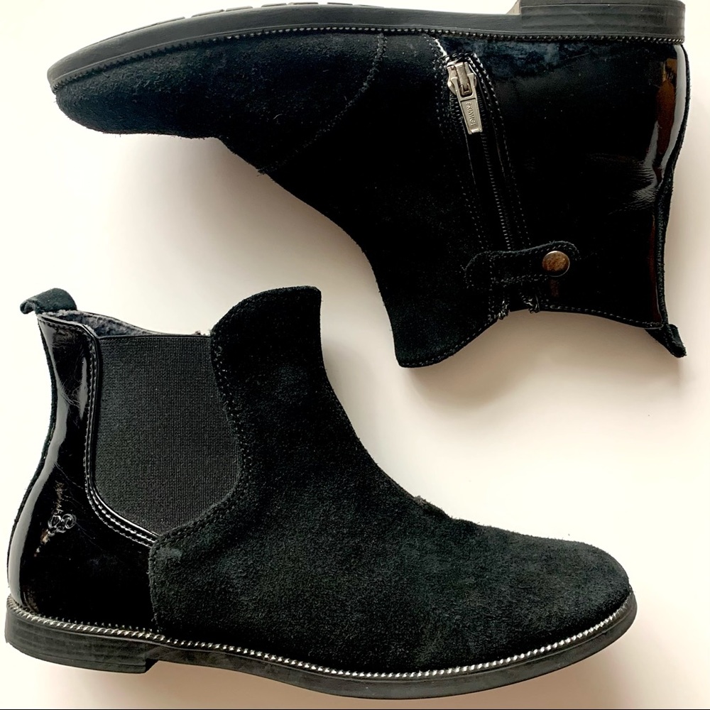 Primigi Suede & Patent Boots